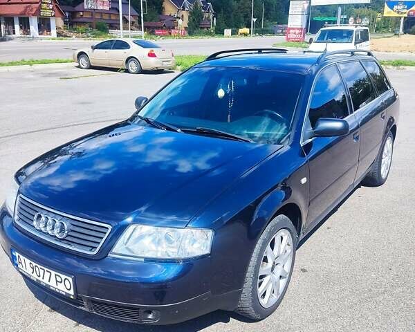 Синий Ауди А6, объемом двигателя 2.5 л и пробегом 270 тыс. км за 3850 $, фото 1 на Automoto.ua