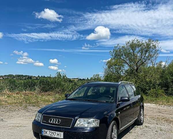 Синий Ауди А6, объемом двигателя 2.5 л и пробегом 380 тыс. км за 5500 $, фото 1 на Automoto.ua