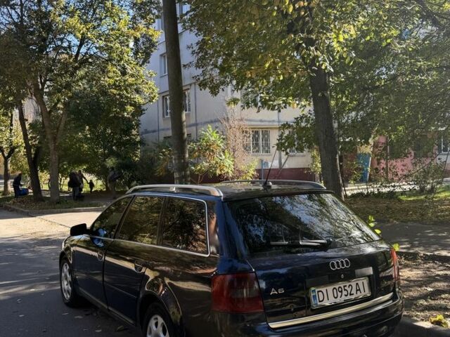 Синий Ауди А6, объемом двигателя 2.5 л и пробегом 344 тыс. км за 3514 $, фото 1 на Automoto.ua