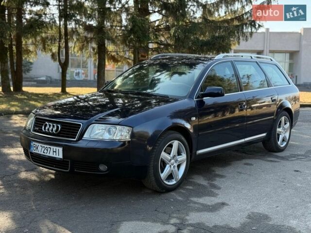 Синий Ауди А6, объемом двигателя 2.5 л и пробегом 290 тыс. км за 4400 $, фото 1 на Automoto.ua