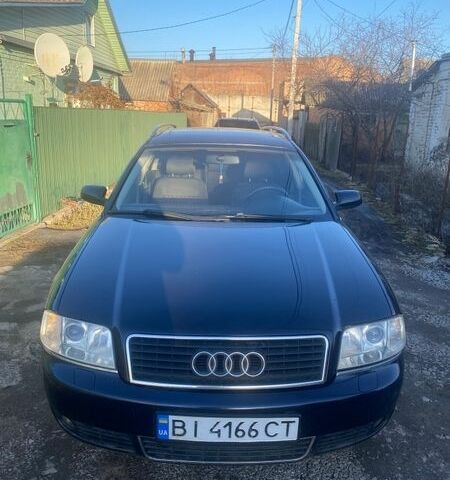 Синий Ауди А6, объемом двигателя 2.5 л и пробегом 370 тыс. км за 3999 $, фото 1 на Automoto.ua