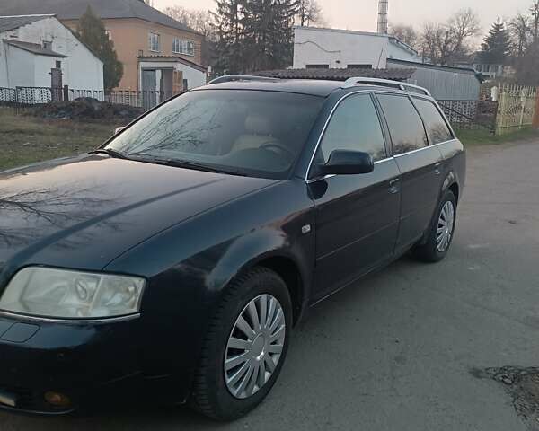 Синий Ауди А6, объемом двигателя 2.5 л и пробегом 430 тыс. км за 4600 $, фото 1 на Automoto.ua