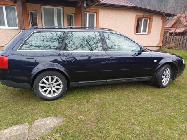 Синий Ауди А6, объемом двигателя 2.5 л и пробегом 350 тыс. км за 3900 $, фото 1 на Automoto.ua