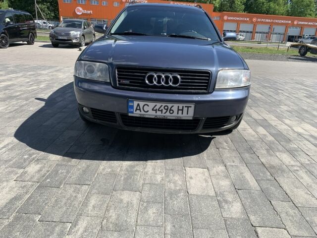 Синий Ауди А6, объемом двигателя 2.4 л и пробегом 396 тыс. км за 4400 $, фото 1 на Automoto.ua
