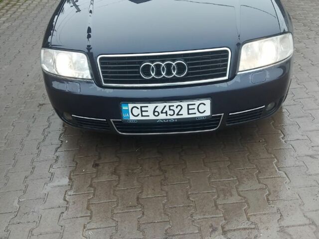 Синий Ауди А6, объемом двигателя 2.5 л и пробегом 340 тыс. км за 4000 $, фото 1 на Automoto.ua