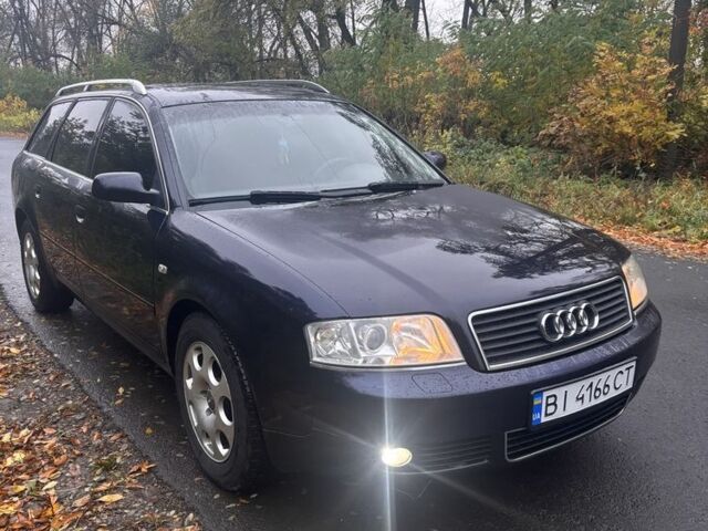 Синий Ауди А6, объемом двигателя 2.5 л и пробегом 366 тыс. км за 4800 $, фото 1 на Automoto.ua