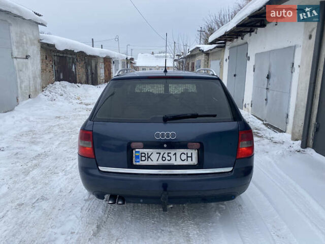 Синій Ауді А6, об'ємом двигуна 2.5 л та пробігом 300 тис. км за 2850 $, фото 1 на Automoto.ua