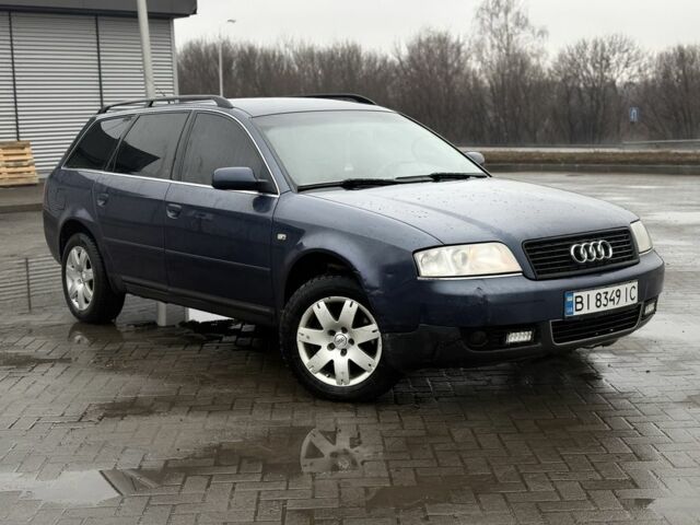 Синій Ауді А6, об'ємом двигуна 2.5 л та пробігом 308 тис. км за 3700 $, фото 1 на Automoto.ua