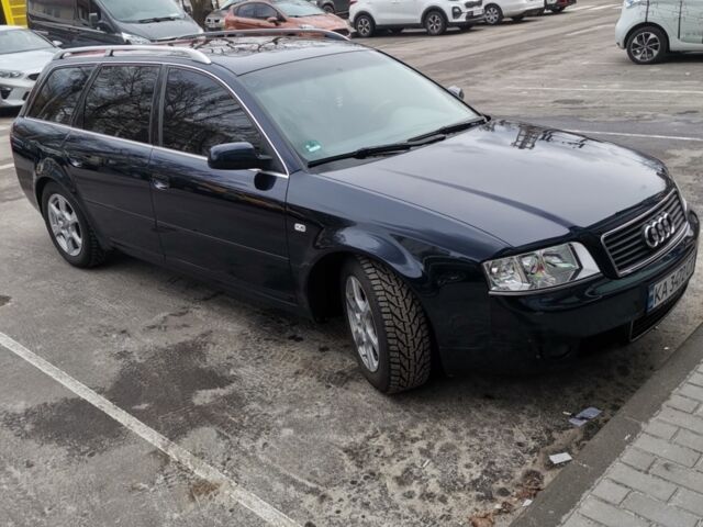 Синий Ауди А6, объемом двигателя 2.5 л и пробегом 315 тыс. км за 6000 $, фото 1 на Automoto.ua