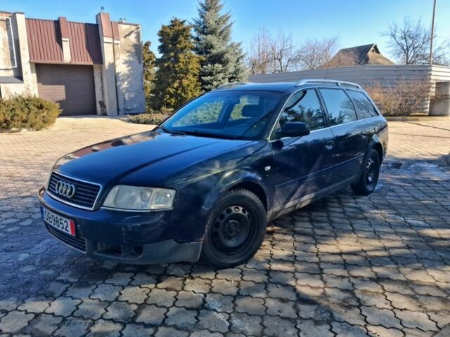 Синий Ауди А6, объемом двигателя 2.5 л и пробегом 300 тыс. км за 2500 $, фото 1 на Automoto.ua