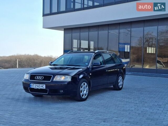 Синий Ауди А6, объемом двигателя 2.5 л и пробегом 320 тыс. км за 3700 $, фото 1 на Automoto.ua