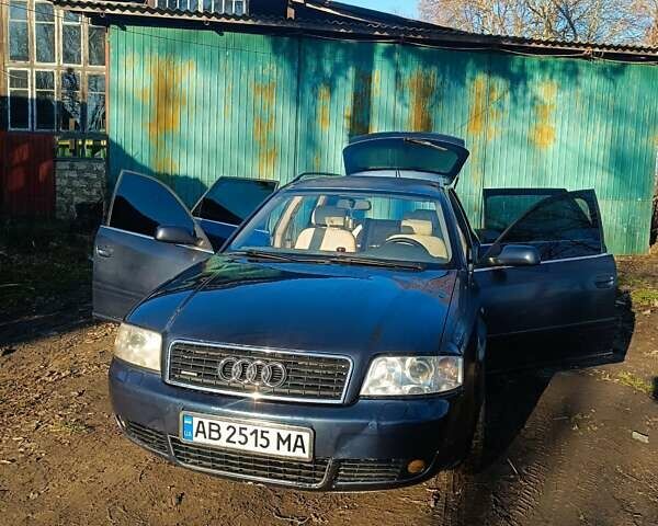 Синий Ауди А6, объемом двигателя 2.5 л и пробегом 400 тыс. км за 2700 $, фото 1 на Automoto.ua