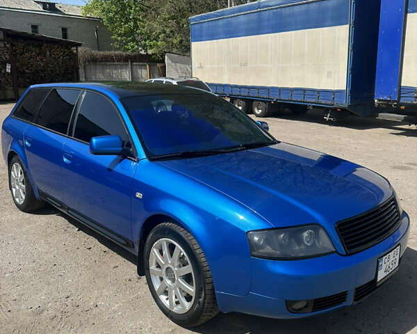 Синий Ауди А6, объемом двигателя 2.5 л и пробегом 500 тыс. км за 6200 $, фото 1 на Automoto.ua