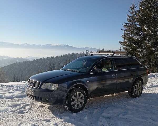 Синий Ауди А6, объемом двигателя 2.5 л и пробегом 388 тыс. км за 4000 $, фото 1 на Automoto.ua