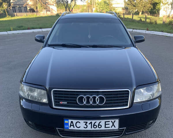 Синий Ауди А6, объемом двигателя 2.5 л и пробегом 393 тыс. км за 5300 $, фото 1 на Automoto.ua