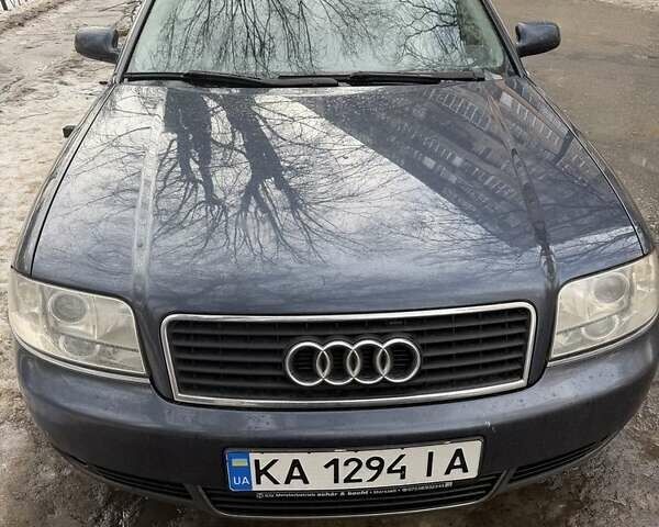 Синий Ауди А6, объемом двигателя 2.5 л и пробегом 368 тыс. км за 4600 $, фото 1 на Automoto.ua