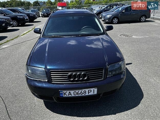 Синий Ауди А6, объемом двигателя 2.5 л и пробегом 350 тыс. км за 2391 $, фото 1 на Automoto.ua