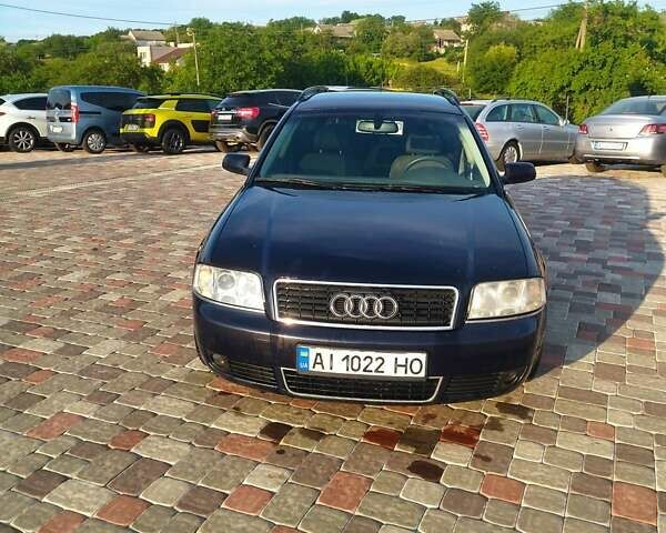 Синий Ауди А6, объемом двигателя 2.5 л и пробегом 322 тыс. км за 5800 $, фото 1 на Automoto.ua
