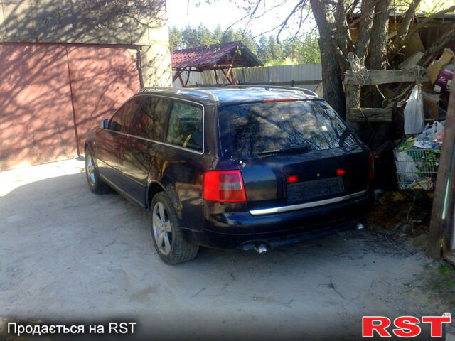 Синий Ауди А6, объемом двигателя 1.8 л и пробегом 320 тыс. км за 3500 $, фото 1 на Automoto.ua