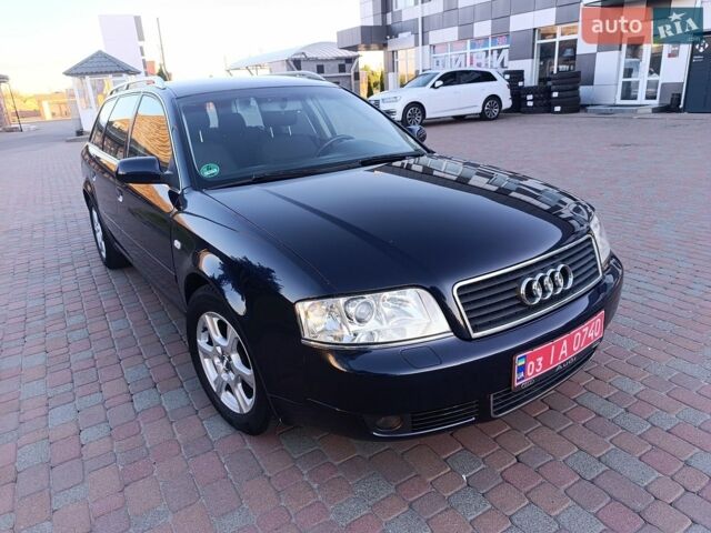 Синий Ауди А6, объемом двигателя 1.8 л и пробегом 220 тыс. км за 5650 $, фото 1 на Automoto.ua