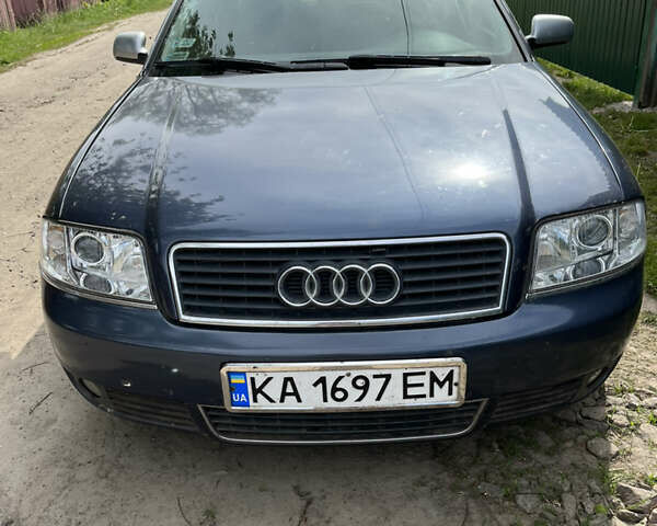 Синій Ауді А6, об'ємом двигуна 2.5 л та пробігом 360 тис. км за 4500 $, фото 1 на Automoto.ua