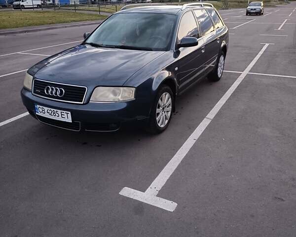 Синий Ауди А6, объемом двигателя 2.5 л и пробегом 321 тыс. км за 4600 $, фото 1 на Automoto.ua