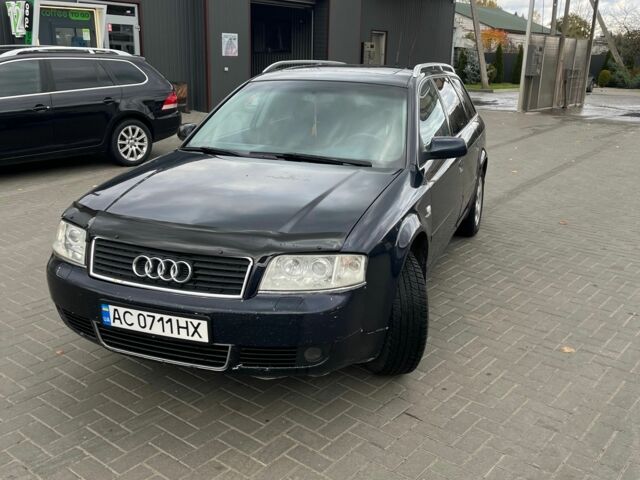 Синій Ауді А6, об'ємом двигуна 2.5 л та пробігом 405 тис. км за 4300 $, фото 1 на Automoto.ua