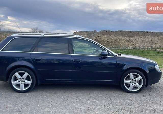 Синий Ауди А6, объемом двигателя 2.5 л и пробегом 275 тыс. км за 5500 $, фото 1 на Automoto.ua
