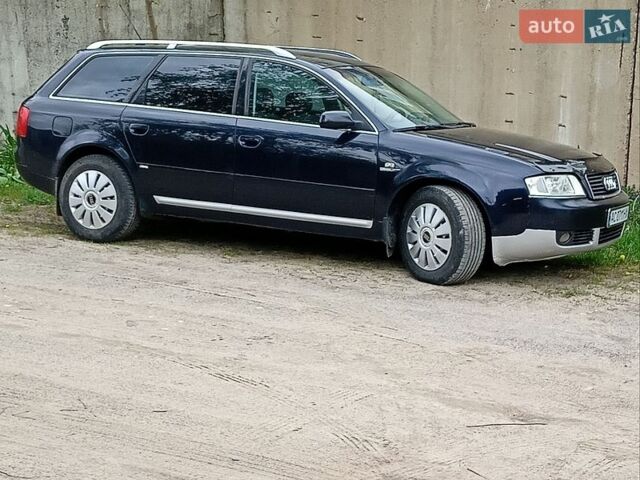Синий Ауди А6, объемом двигателя 2.5 л и пробегом 410 тыс. км за 4100 $, фото 1 на Automoto.ua