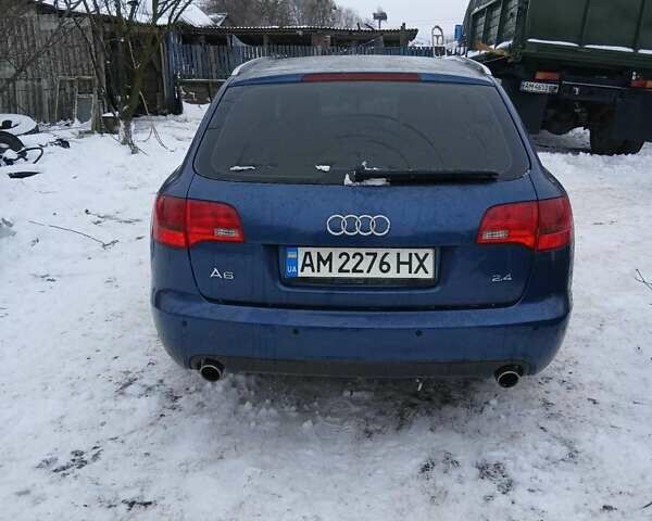 Синій Ауді А6, об'ємом двигуна 2.4 л та пробігом 338 тис. км за 3500 $, фото 1 на Automoto.ua