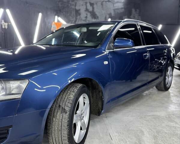 Синий Ауди А6, объемом двигателя 3 л и пробегом 414 тыс. км за 4500 $, фото 1 на Automoto.ua