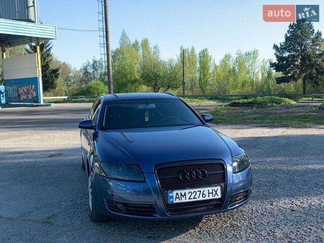 Синий Ауди А6, объемом двигателя 2.4 л и пробегом 338 тыс. км за 5950 $, фото 1 на Automoto.ua