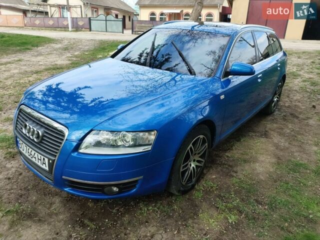 Синий Ауди А6, объемом двигателя 3 л и пробегом 390 тыс. км за 6500 $, фото 1 на Automoto.ua