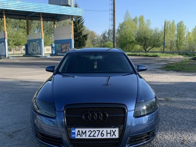 Синий Ауди А6, объемом двигателя 2.4 л и пробегом 339 тыс. км за 5950 $, фото 1 на Automoto.ua