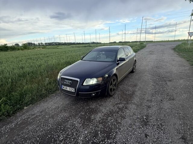 Синий Ауди А6, объемом двигателя 3 л и пробегом 450 тыс. км за 4300 $, фото 1 на Automoto.ua