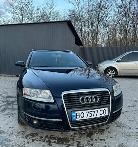 Синий Ауди А6, объемом двигателя 2 л и пробегом 327 тыс. км за 7500 $, фото 1 на Automoto.ua