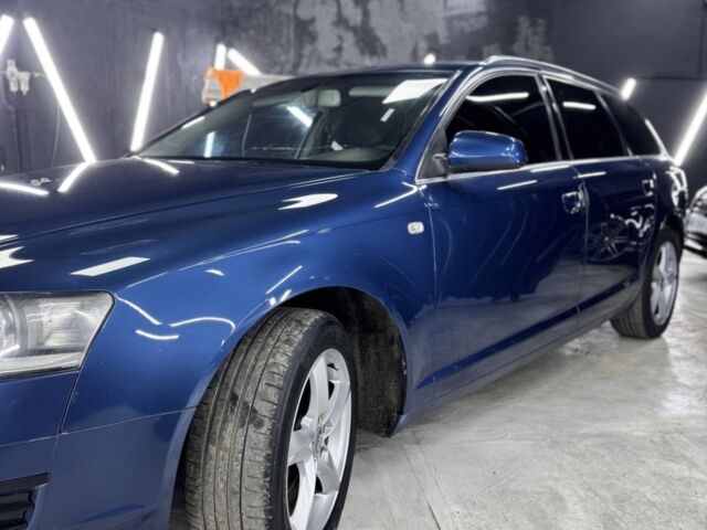 Синий Ауди А6, объемом двигателя 3 л и пробегом 414 тыс. км за 4500 $, фото 1 на Automoto.ua