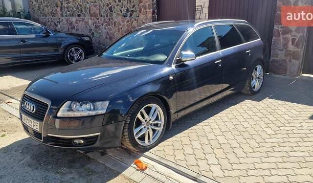 Синій Ауді А6, об'ємом двигуна 3 л та пробігом 298 тис. км за 7900 $, фото 1 на Automoto.ua