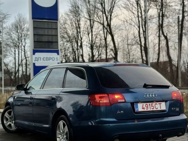 Синий Ауди А6, объемом двигателя 2.7 л и пробегом 158 тыс. км за 3400 $, фото 1 на Automoto.ua