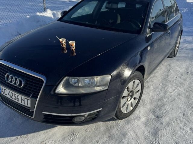 Синий Ауди А6, объемом двигателя 2 л и пробегом 330 тыс. км за 4000 $, фото 1 на Automoto.ua