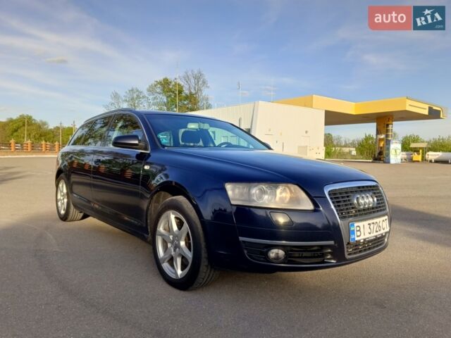 Синий Ауди А6, объемом двигателя 2.7 л и пробегом 315 тыс. км за 6800 $, фото 1 на Automoto.ua