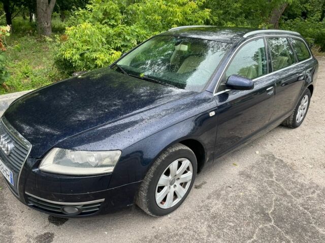 Синий Ауди А6, объемом двигателя 3 л и пробегом 350 тыс. км за 4477 $, фото 1 на Automoto.ua