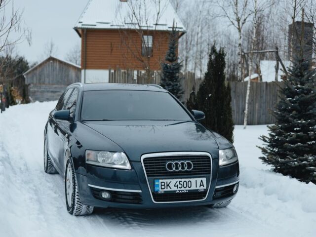 Синий Ауди А6, объемом двигателя 2.7 л и пробегом 313 тыс. км за 8000 $, фото 1 на Automoto.ua