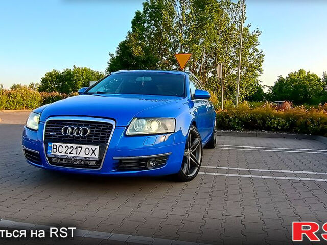 Синий Ауди А6, объемом двигателя 3 л и пробегом 298 тыс. км за 9100 $, фото 1 на Automoto.ua