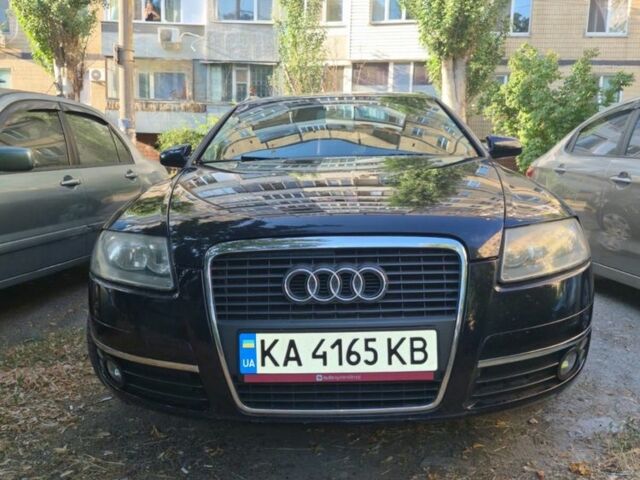 Синий Ауди А6, объемом двигателя 2.4 л и пробегом 268 тыс. км за 6200 $, фото 1 на Automoto.ua