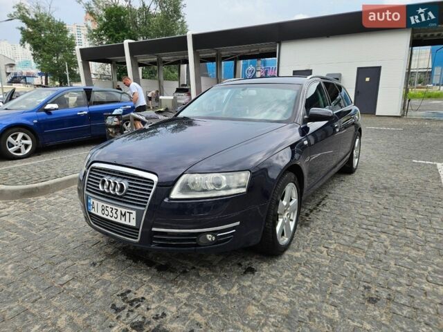Синий Ауди А6, объемом двигателя 2 л и пробегом 300 тыс. км за 6000 $, фото 1 на Automoto.ua