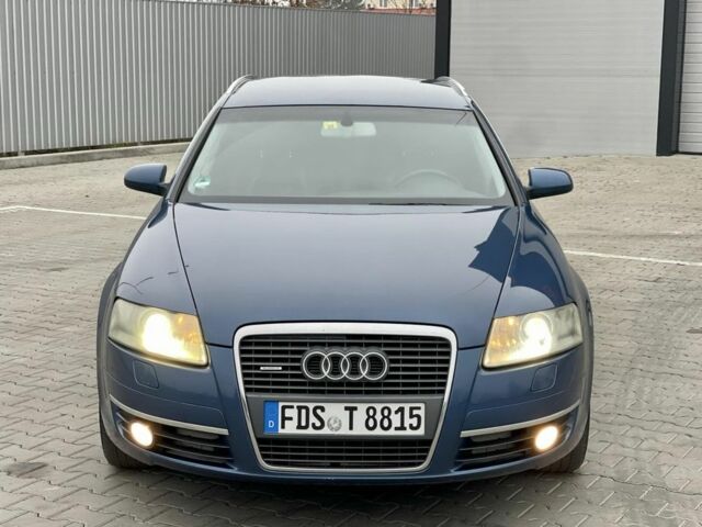 Синий Ауди А6, объемом двигателя 3 л и пробегом 367 тыс. км за 4450 $, фото 1 на Automoto.ua