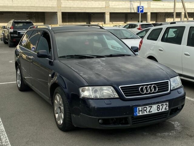 Синий Ауди А6, объемом двигателя 2.5 л и пробегом 222 тыс. км за 1400 $, фото 1 на Automoto.ua