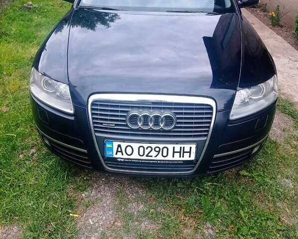 Ауди А6 2007 в Рахове на Automoto.ua Синий Ауди А6, объемом двигателя 2.7 л и пробегом 270 тыс. км за 8500 $, фото 1 на Automoto.ua