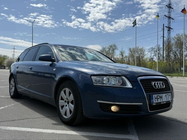 Синий Ауди А6, объемом двигателя 2 л и пробегом 230 тыс. км за 4500 $, фото 1 на Automoto.ua